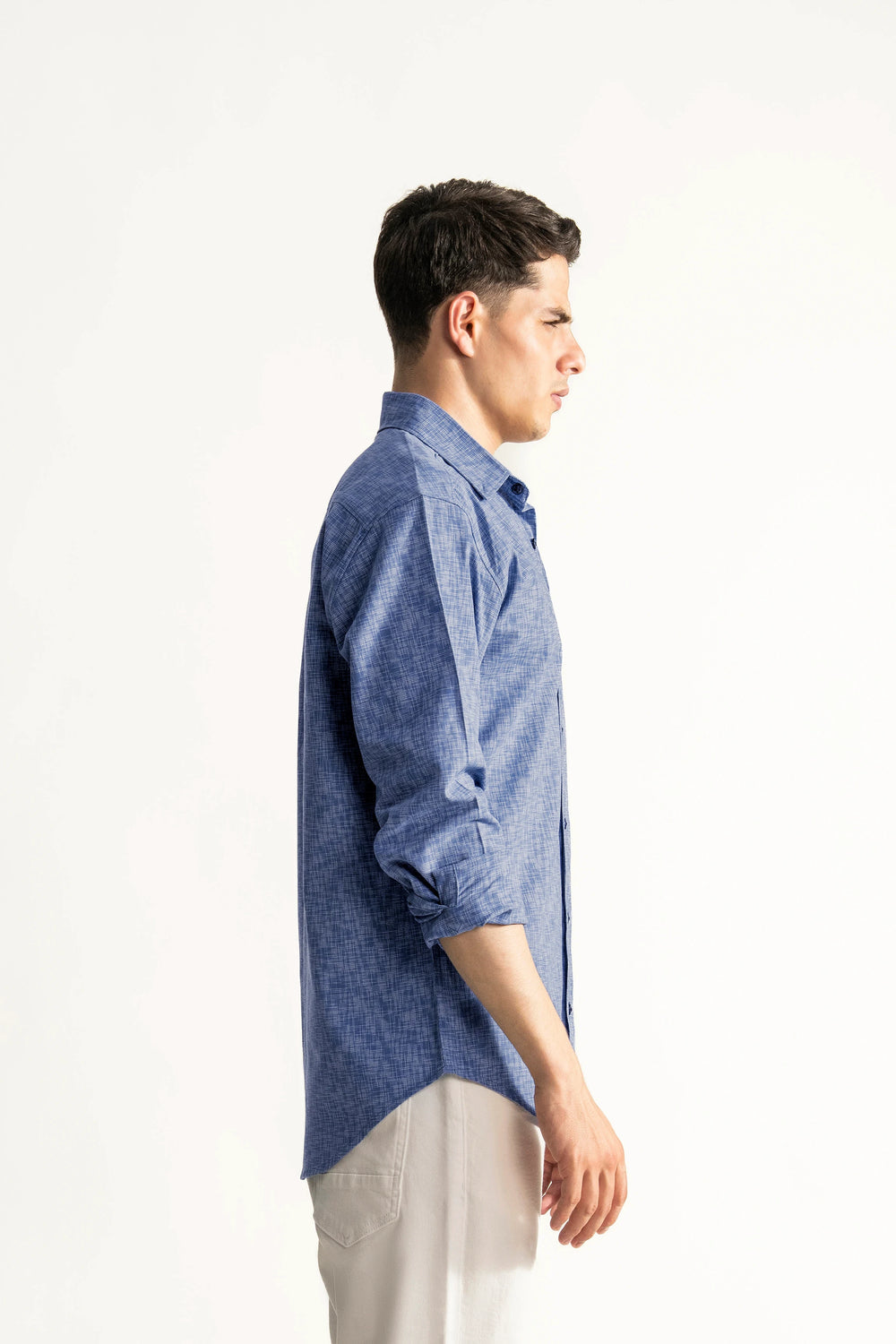 Essential Full Sleeve Shirt – Classic Blue