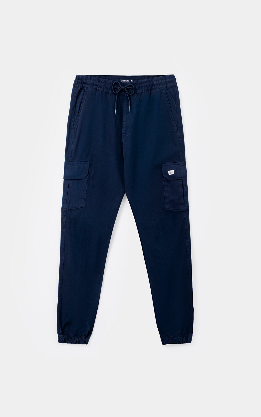 Straight Fit Cargo Trousers – Navy